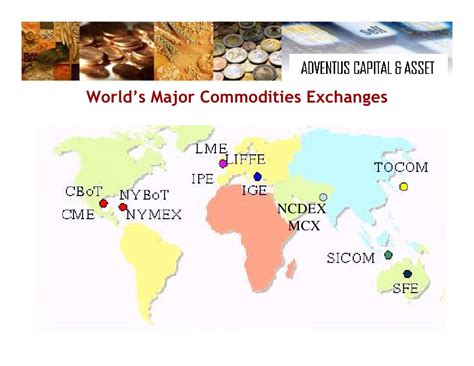 List of commodities exchanges .